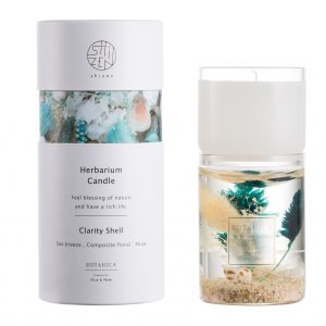 Herbarium Candle – Clarity Shell