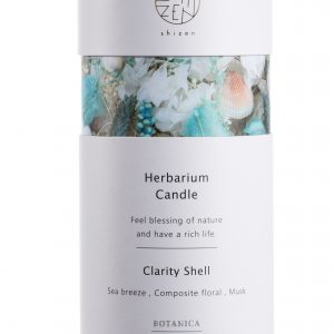 Herbarium Candle – Clarity Shell